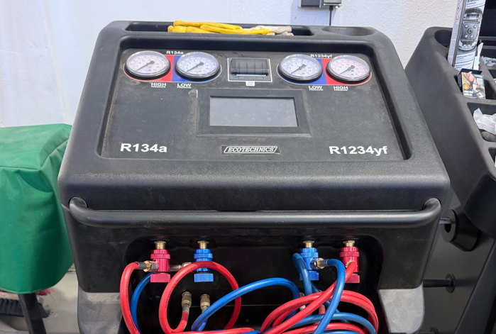 Klimagerät Typ Eck Twin 12 für R134a und R1234yf